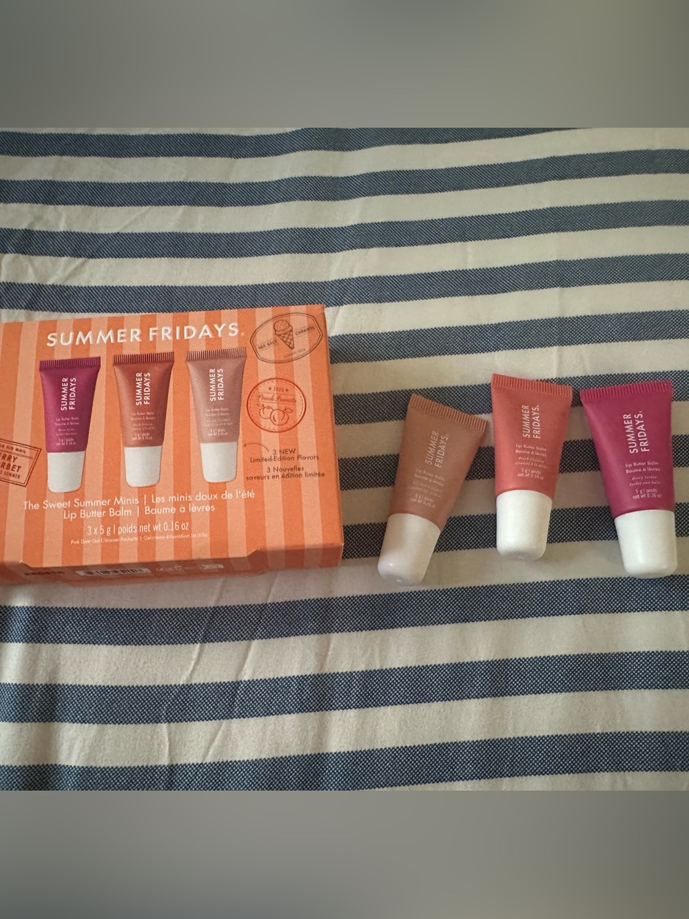 Summer Fridays Pink & Peach Lip Balm Set - Summer Fridays